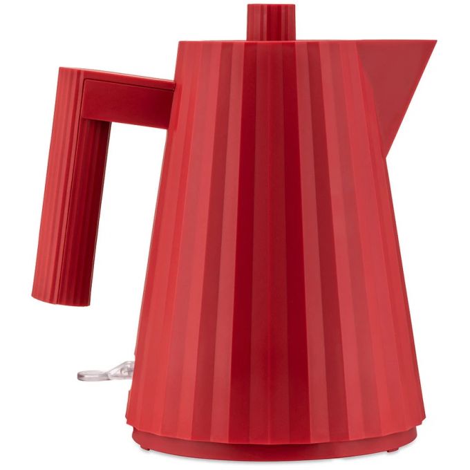 Plissè bollitore elettrico rosso 1lt alessi