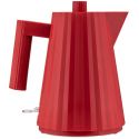 Plissè bollitore elettrico rosso 1lt alessi