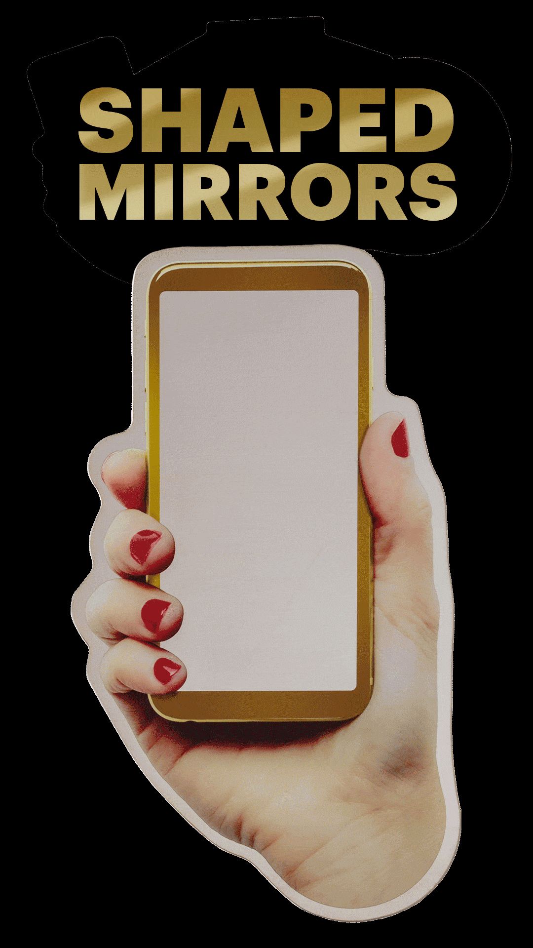 Offerta specchio sagomato selfie Seletti