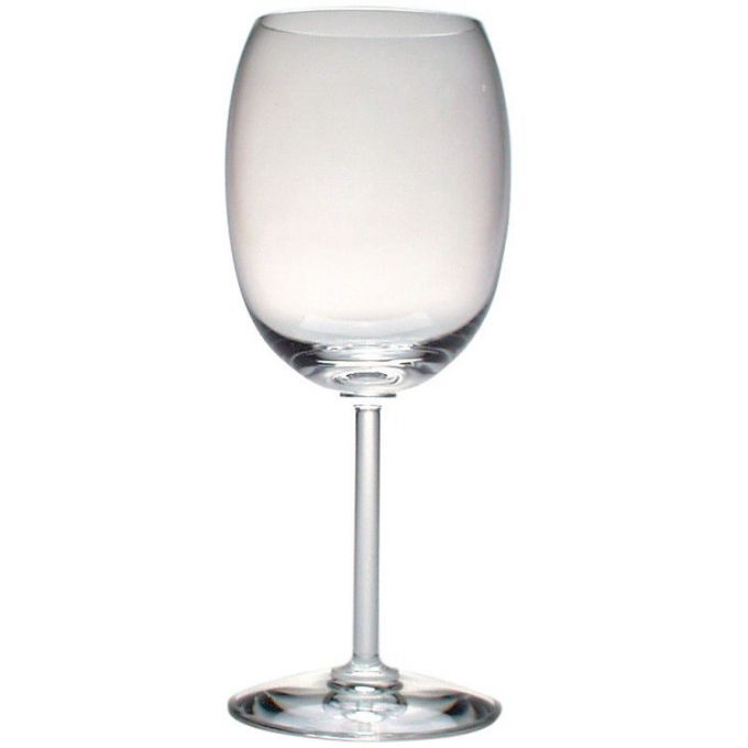 6 BicchierI per vini bianchi in cristallo