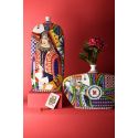 vaso bottiglia 24x11x55 cm - regina di cuori baci milano