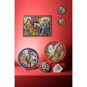 Set 6 sottobicchieri - regina di cuori baci milano