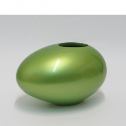 Vaso uovo verde piccolo Lemani