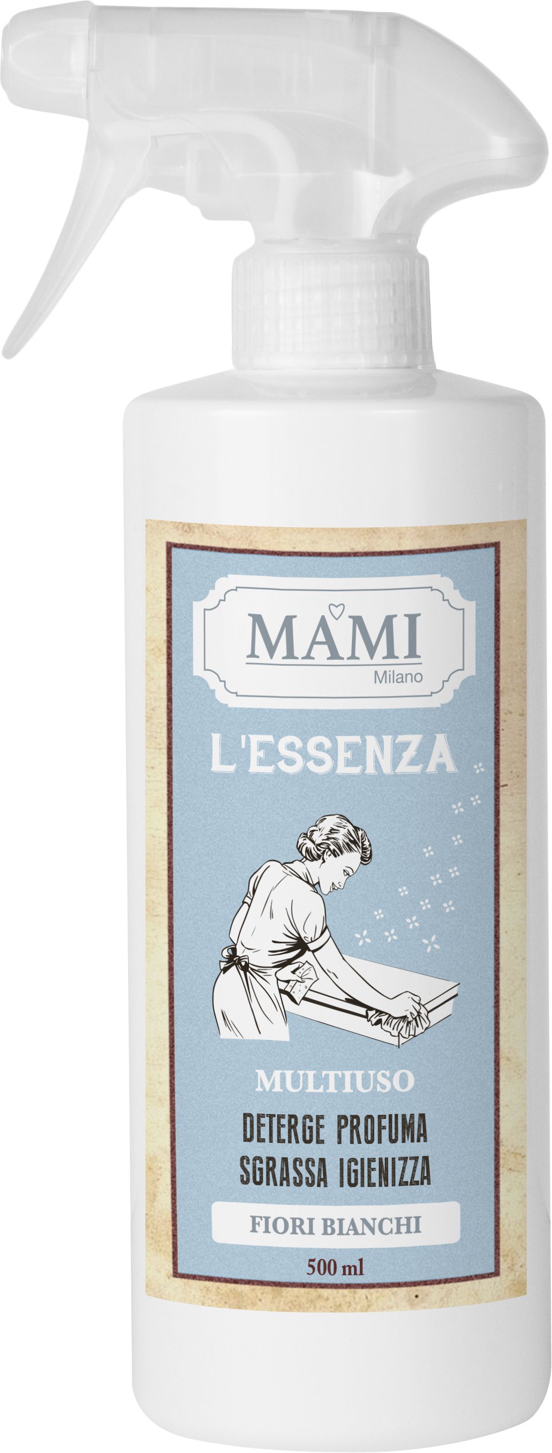 multiuso spray 500 ml - fiori bianchi Mami Milano