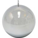 Candela ball candle silver 9cm