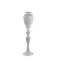 Vaso resina trofeo bianco h138 Oakom