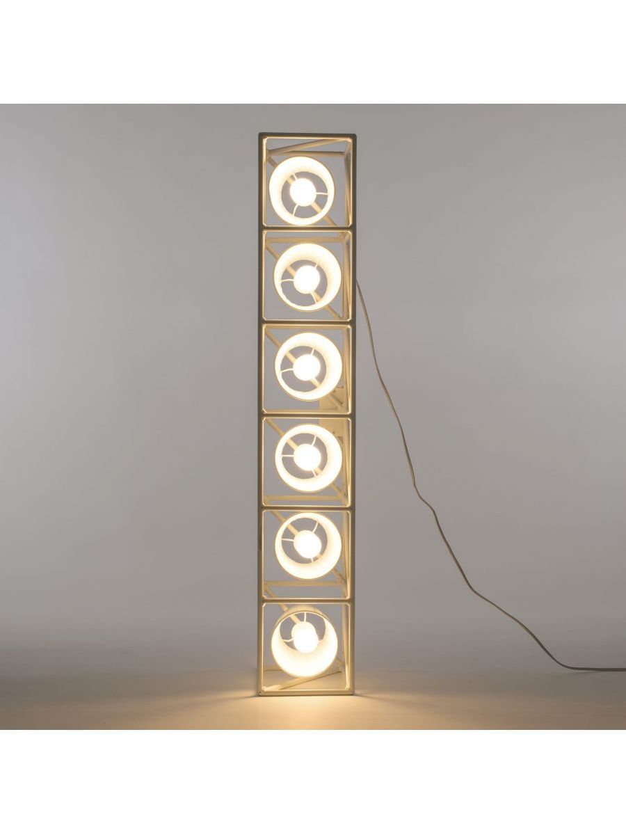 Lampada Metallo Appendibile Multilamp-Line Bianca Seletti
