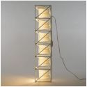 Lampada Metallo Appendibile Multilamp-Line Cm.103X22 H.22-Bianca Seletti