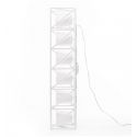 Lampada Metallo Appendibile Multilamp-Line Cm.103X22 H.22-Bianca Seletti
