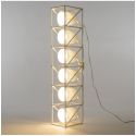 Lampada Metallo Appendibile Multilamp-Line Cm.103X22 H.22-Bianca Seletti