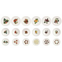 tavola 18 pz le primizie porcellana brandani