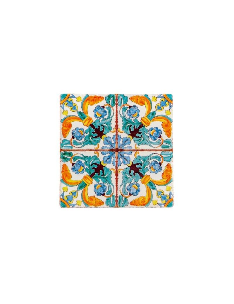 Piastrelle con decori assortiti in ceramica e sughero Medicea Brandani