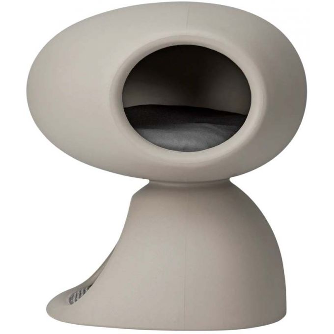 Cat cave grigio chiaro Qeeboo
