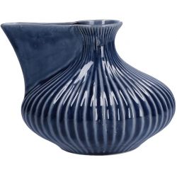 tirith vaso ceramica blu