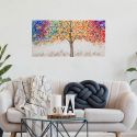 Quadro albero della fortuna 140cm Agave