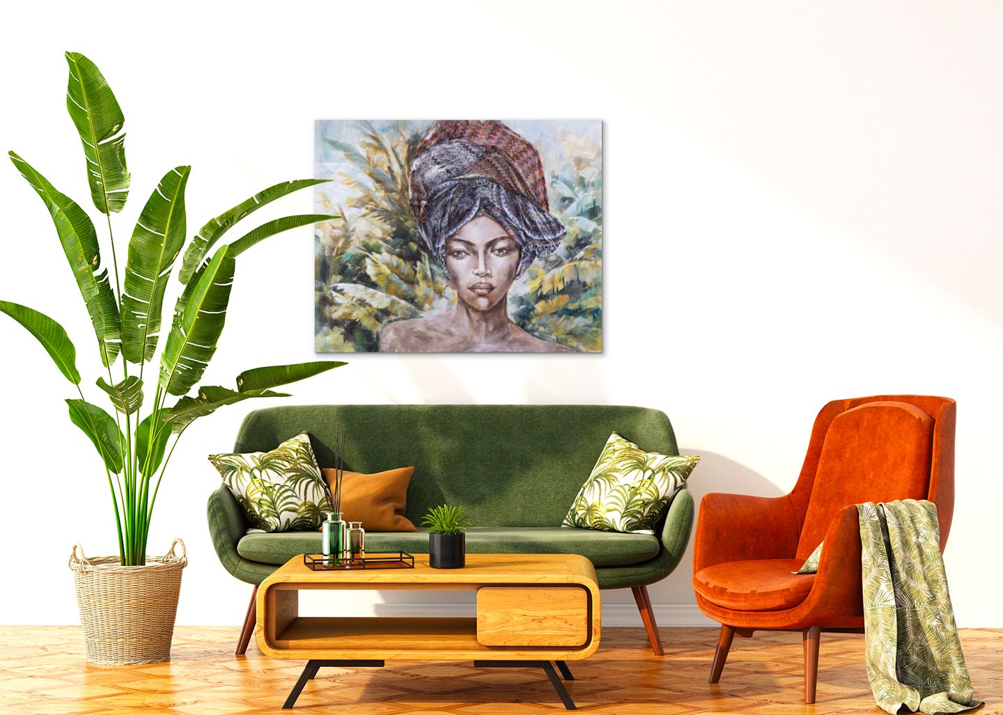 Quadro la mia africa 150cm Agave