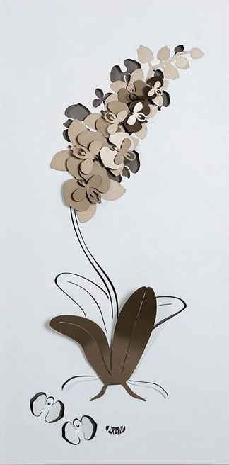 Pannello orchidea 50x100cm Arti e Mestieri