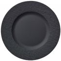 Set 18 pezzi Piatti Manufacture Rock nero