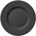 Set 18 pezzi Piatti Manufacture Rock nero