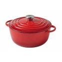 casseruola cocotte rossa ghisa smaltata brandani