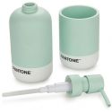 Set Bagno Pantone Verde Polyresin