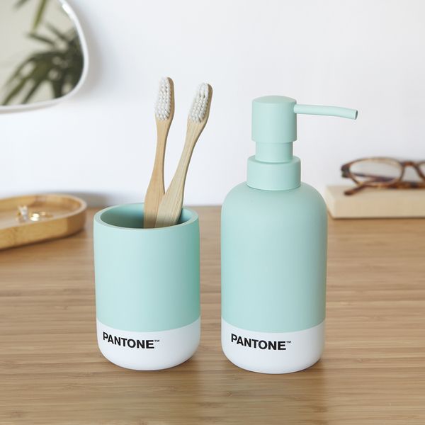 Set Bagno Pantone Verde Polyresin Balvi