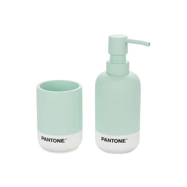 Set Bagno Pantone Verde Polyresin Balvi