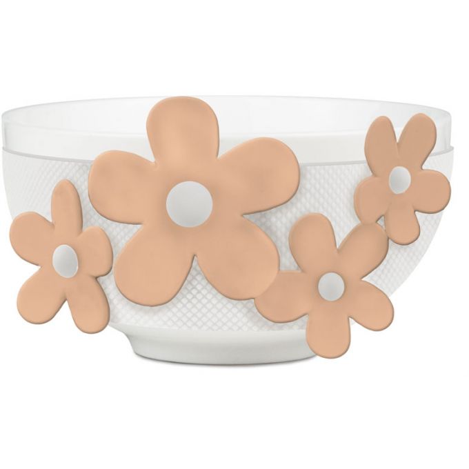 Bowl pesca fiori flower glam baci milano