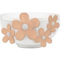 Bowl pesca fiori flower glam baci milano