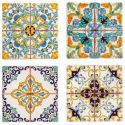 piastrella medicea decori asso rtiti ceramica/sughero brandani