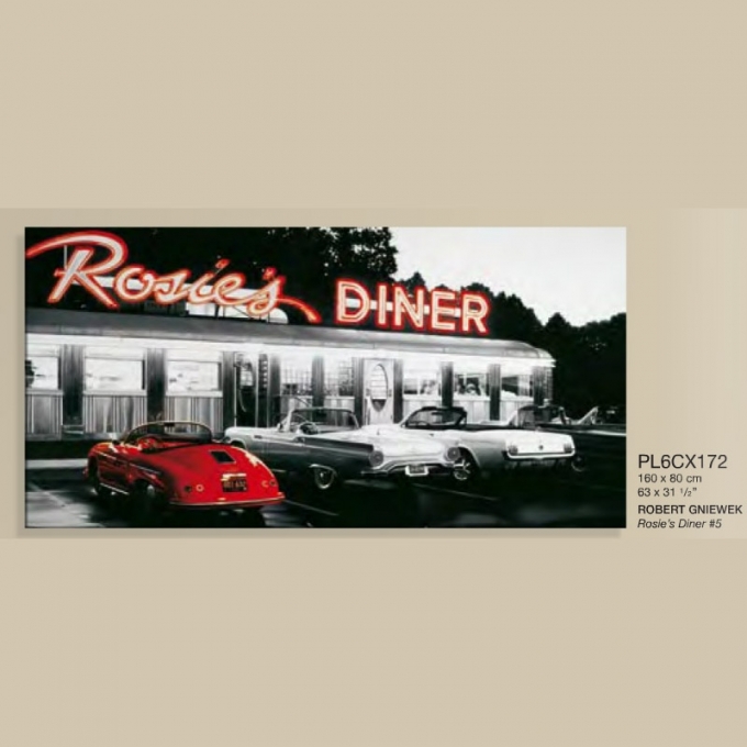 Pannello plex rosies dinners 160x80cm TopArt