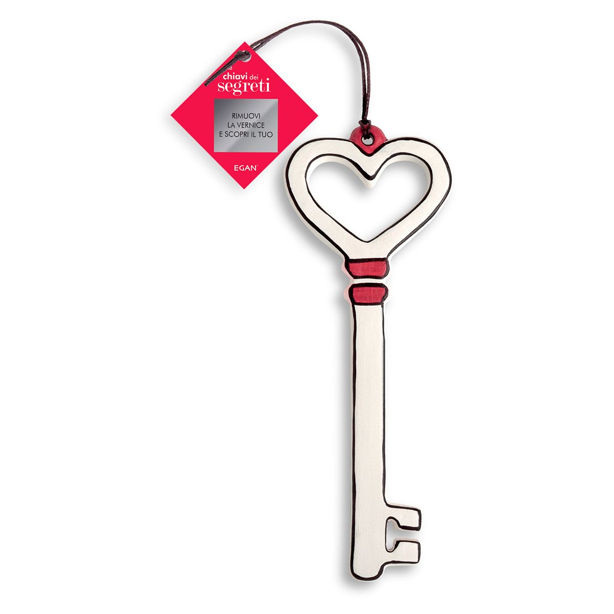 chiave dei segreti cuore bianco 6x18 Egan