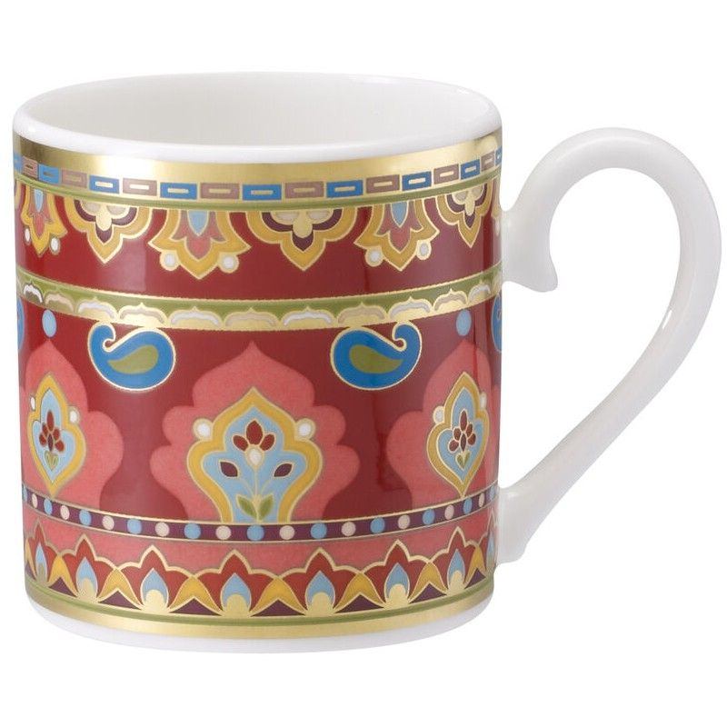 Set 6 tazze caffè con piattino rosse Samarkand Villeroy & Boch