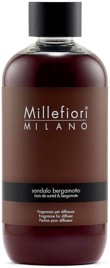 RICARICA PER DIFFUSORE SANDALO/BERGAMOTTO 500 ML Millefiori Milano profumo