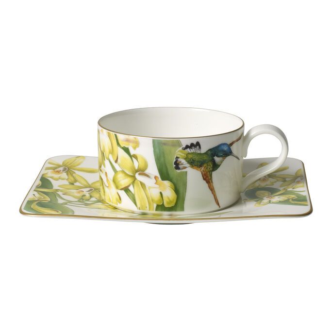 NewWave tazza da espresso con piattino e zuccheriera