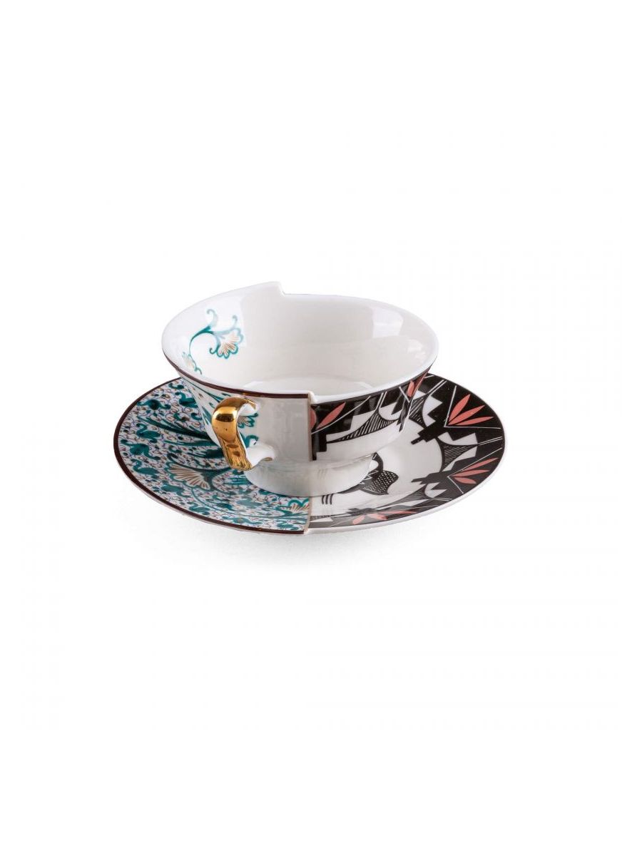 Tazza Da Te Con Piattino In Porcellana Hybrid-Aspero Seletti