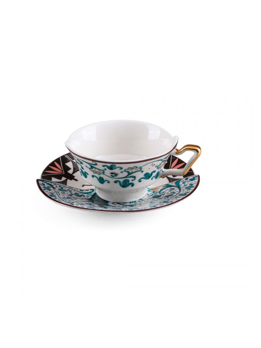 Tazza Da Te Con Piattino In Porcellana Hybrid-Aspero Seletti