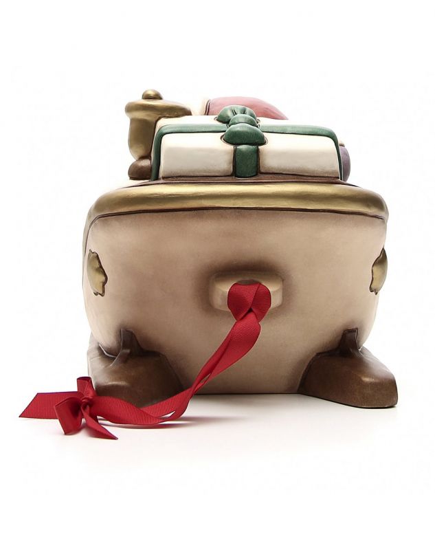 Slitta piccola con babbo natale