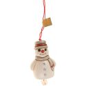 ADDOBBO PUPAZZO DI NEVE MINI NEW  THUN            