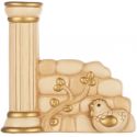 COLONNA ROMANA CON MURETTO