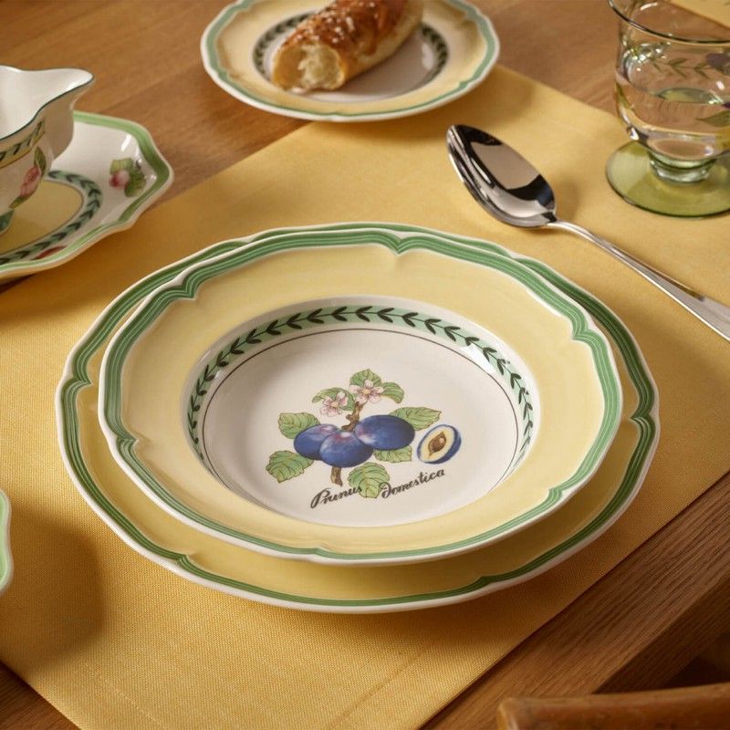 Set 12 piatti bianchi Valence French Garden Villeroy & Boch