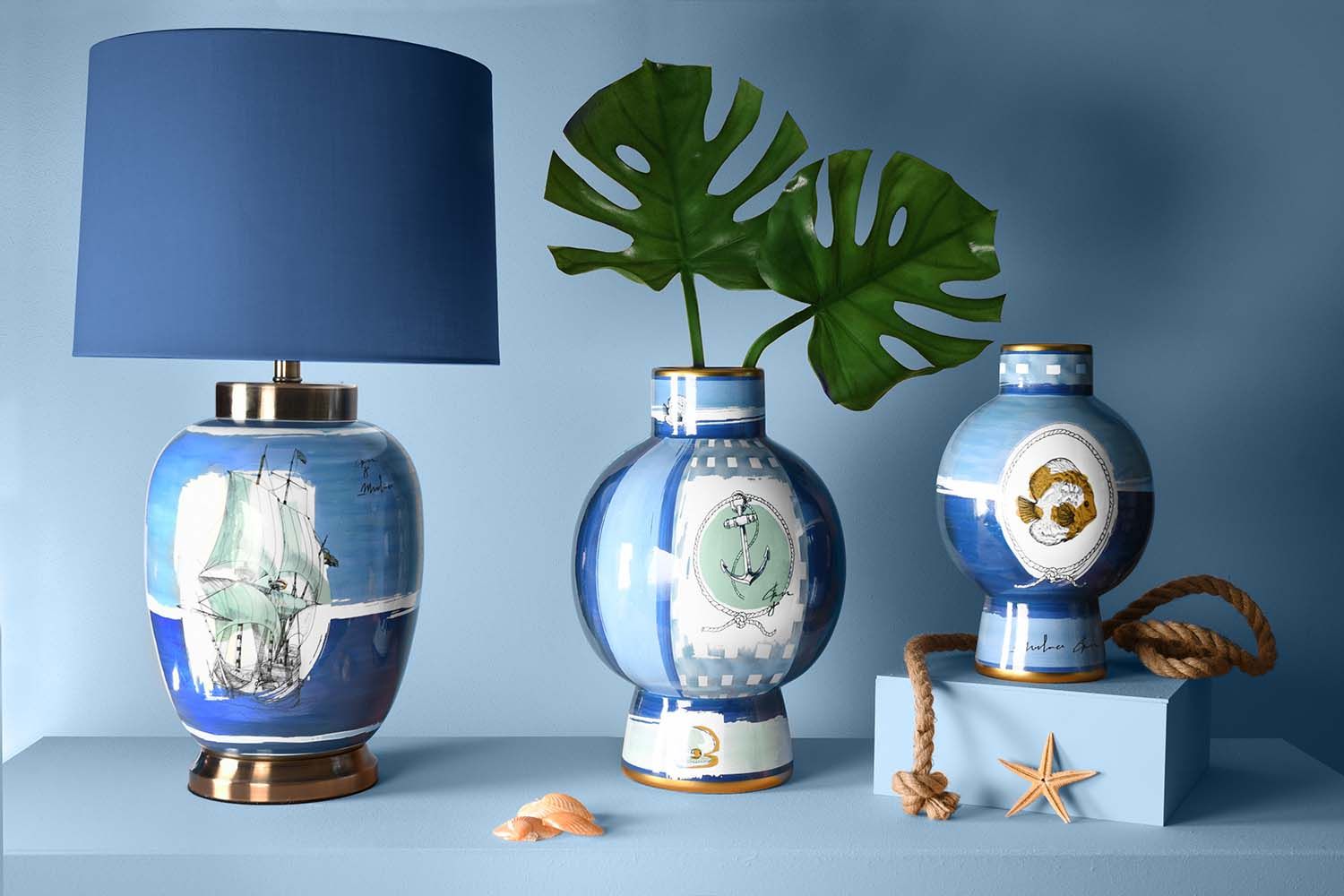 vaso 28 cm - coastal baci milano