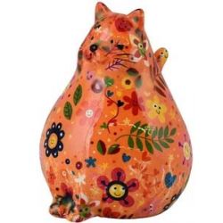 Money Box Cat Chubby Medio