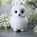 Pets -Owl Snow white Gufo medio