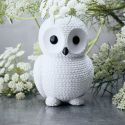 Pets -Owl Snow white Gufo grande