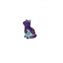 Minigatto seduto  viola crazy soizick