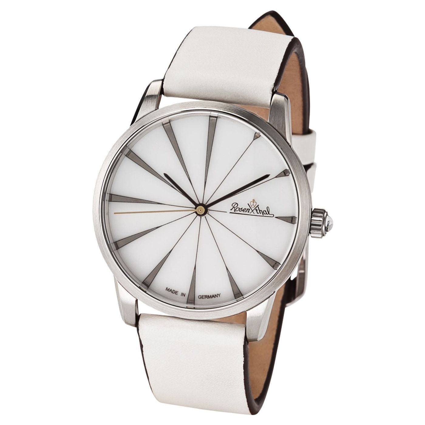 Orologio da donna Watch 3021 Sun Ray silver-white-white Rosenthal