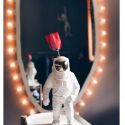 Vaso in porcellana astronauta cosmic diner seletti