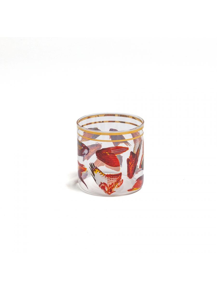 Bicchiere In Vetro Toiletpaper Loves Seletti