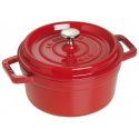 Batteria cocotte in ghisa rossa Staub